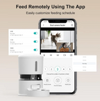 1080P Smart Pet Feeder with Camera