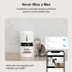 1080P Smart Pet Feeder with Camera