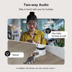 1080P Smart Pet Feeder with Camera