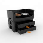 Mess-Free Raised Dog Feeding Station-Spill-Proof
