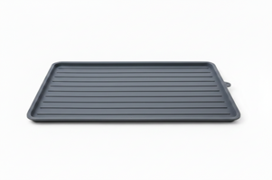 Waterproof Silicone Dog Food Mat with Raised Edges (30" x 20")